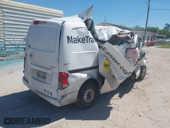 2015 Nissan NV200 SV with VIN 3N6CM0KN2FK690049, listed as a IAAI auction lot 41892671 with Not provided miles and . Bid and sale history available at DreamBid. Image 4.