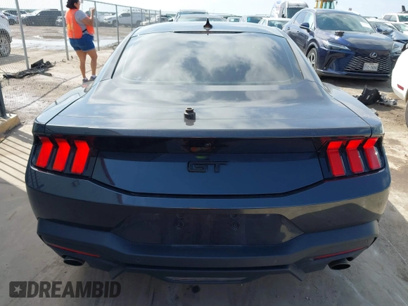 2024 Ford Mustang GT with VIN 1FA6P8CF0R5411098, listed as a IAAI auction lot 42206429 with 22,743 mi miles and . Bid and sale history available at DreamBid. Image 17.