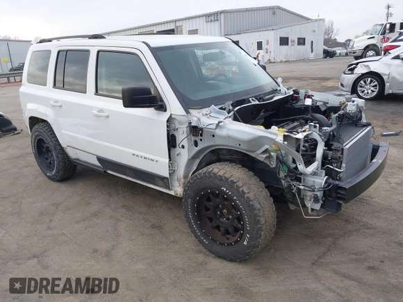 2016 Jeep Patriot Sport SE with VIN 1C4NJPBA5GD700309, listed as a IAAI auction lot 41673265 with 123,977 mi miles and . Bid and sale history available at DreamBid. Image 1.