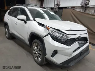 2021 Toyota RAV4 XLE Premium with VIN 2T3C1RFV0MW131609, listed as a IAAI auction lot 41723110 with 45,736 mi miles. Bid and sale history available at carsss.com. Image 1.