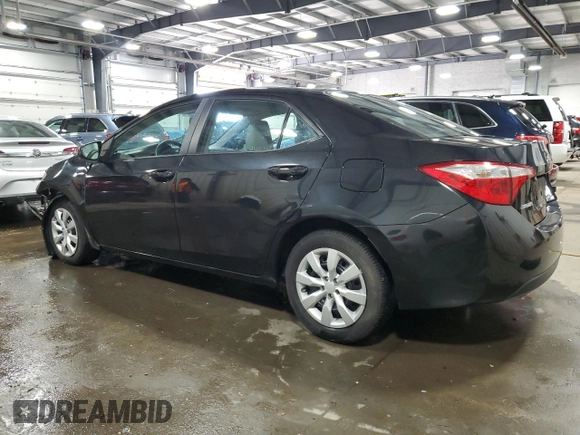 2016 Toyota Corolla L z VIN 2T1BURHE4GC592536, wystawiony jako Copart lot #58008015 z przebiegiem 58 313 mil mil oraz Szkoda całkowita • Salvage title. Historia ofert i sprzedaży dostępna na DreamBid. Obrazek 2.