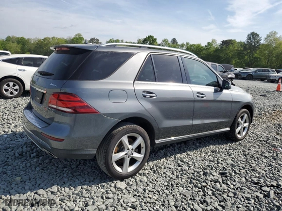 2017 Mercedes-Benz GLE with VIN 4JGDA5HBXHA895290, listed as a Copart auction lot 53701815 with 120,150 mi miles and Clean Title. Bid and sale history available at carsss.com. Image 3.