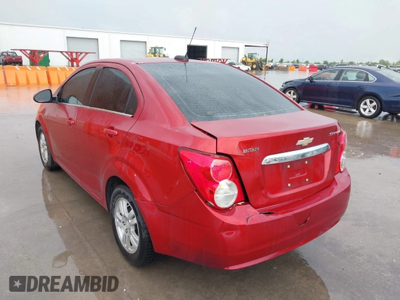 2015 Chevrolet Sonic LT with VIN 1G1JC5SH3F4155132, listed as a IAAI auction lot 42124932 with 196,740 mi miles and . Bid and sale history available at DreamBid. Image 3.