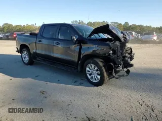 2022 Chevrolet Silverado 1500 Custom with VIN 1GCPDBEK3NZ536064, listed as a Copart auction lot 87393114 with 52,729 mi miles and Salvage Title. Bid and sale history available at carsss.com. Image 11.