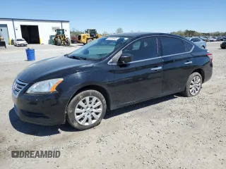 2015 Nissan Sentra SV with VIN 3N1AB7AP8FY225769, listed as a Copart auction lot 50708905 with 163,815 mi miles and Salvage Title. Bid and sale history available at carsss.com. Image 1.
