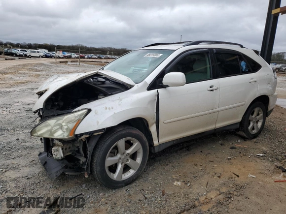 2006 Lexus RX 330 with VIN 2T2GA31UX6C043057, listed as a Copart auction lot 45815604 with 259,839 mi miles and Salvage Title. Bid and sale history available at carsss.com. Image 1.