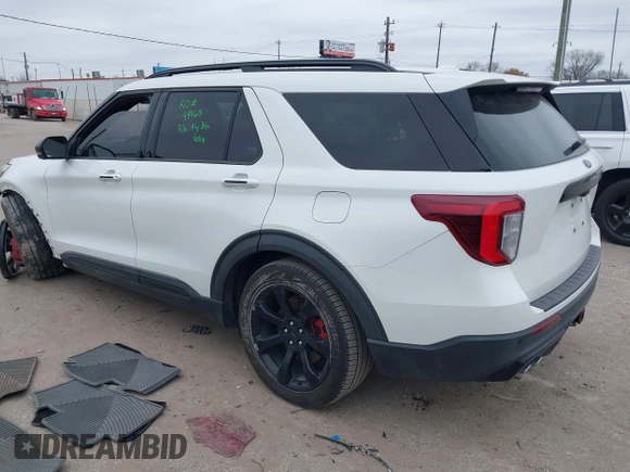 2020 Ford Explorer ST with VIN 1FM5K8GC0LGA27348, listed as a IAAI auction lot 41364046 with 70,096 mi miles and . Bid and sale history available at DreamBid. Image 3.