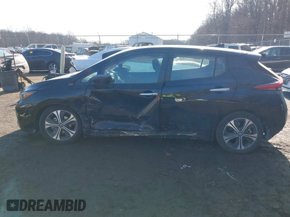 2022 Nissan LEAF SV with VIN 1N4AZ1CV9NC561705, listed as a IAAI auction lot 41465860 with 19,549 mi miles and . Bid and sale history available at DreamBid. Image 14.