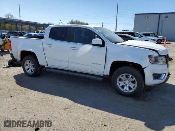 2019 Chevrolet Colorado 2WD LT with VIN 1GCGSCEN9K1231510, listed as a Copart auction lot 46345185 with 52,125 mi miles and Salvage Title. Bid and sale history available at DreamBid. Image 4.