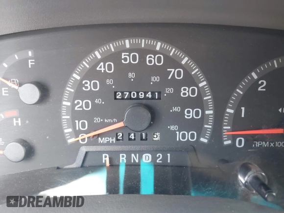 1998 Ford Expedition XLT z VIN 1FMPU18L8WLA56178, wystawiony jako IAAI lot #41920438 z przebiegiem 270 941 mil mil oraz . Historia ofert i sprzedaży dostępna na DreamBid. Obrazek 7.