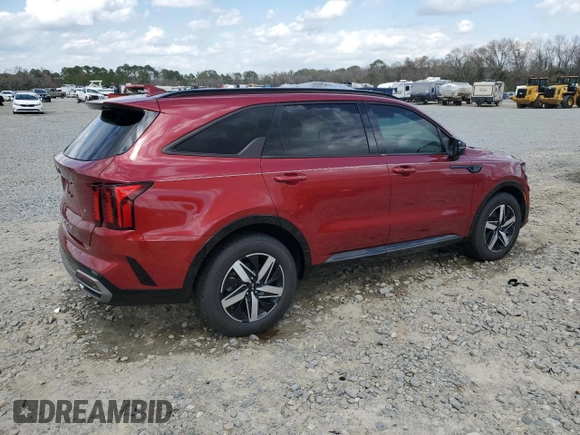 2021 Kia Sorento S with VIN 5XYRL4LC1MG002528, listed as a Copart auction lot 48756595 with 61,055 mi miles and Non Repairable. Bid and sale history available at DreamBid. Image 3.
