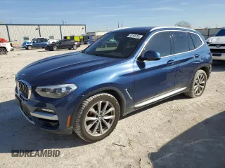 2019 BMW X3 sDrive30i with VIN 5UXTR7C5XKLF32300, listed as a Copart auction lot 45169765 with 39,996 mi miles and Salvage Title. Bid and sale history available at carsss.com. Image 1.