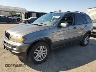 2005 BMW X5 3.0i with VIN 5UXFA13595LY02037, listed as a Copart auction lot 75937804 with 194,485 mi miles and Salvage Title. Bid and sale history available at carsss.com. Image 1.