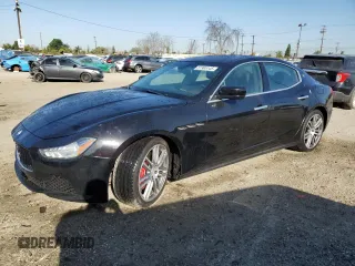 2016 Maserati Ghibli S with VIN ZAM57RSA2G1175622, listed as a Copart auction lot 51965145 with 82,489 mi miles and Clean Title. Bid and sale history available at carsss.com. Image 1.