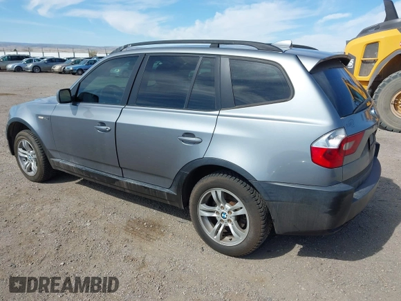 2005 BMW X3 3.0i with VIN WBXPA93435WD10068, listed as a IAAI auction lot 42083230 with 236,394 mi miles. Bid and sale history available at carsss.com. Image 3.
