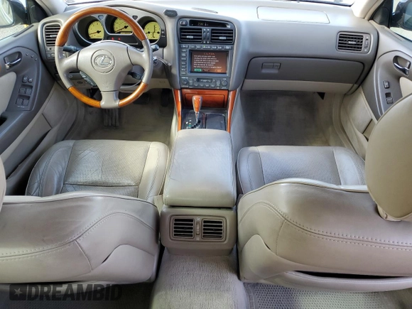 2005 Lexus GS 430 with VIN JT8BL69S550016272, listed as a Copart auction lot 51989095 with 180,587 mi miles and Salvage Title. Bid and sale history available at DreamBid. Image 8.