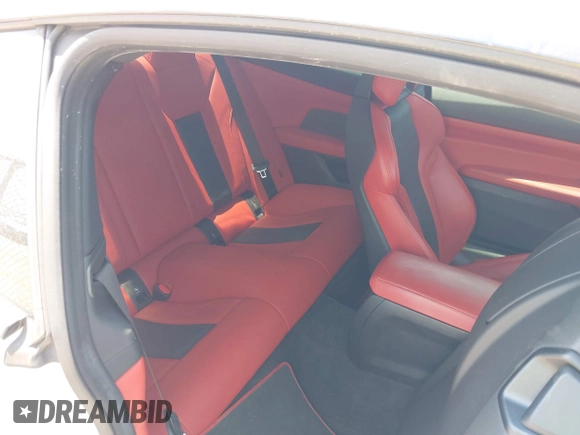 2021 BMW M4 with VIN WBS53AZ02MCH23791, listed as a IAAI auction lot 42318737 with 18,632 mi miles and . Bid and sale history available at DreamBid. Image 8.