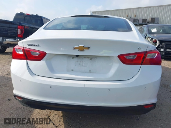 2025 Chevrolet Malibu LT with VIN 1G1ZD5ST9SF130822, listed as a IAAI auction lot 42180102 with 21,047 mi miles and . Bid and sale history available at DreamBid. Image 16.