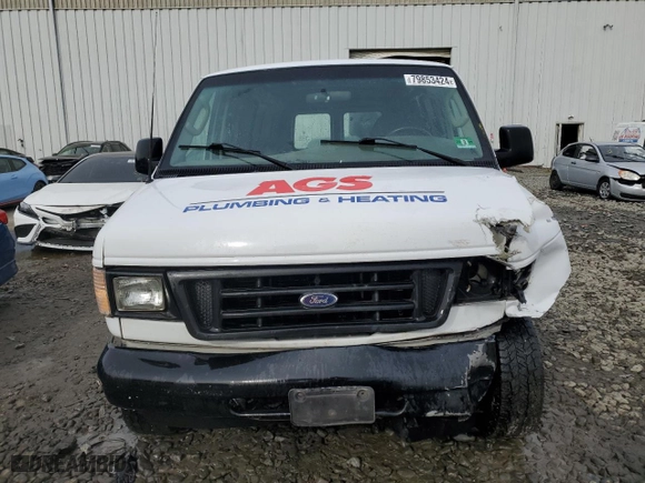 2003 Ford Econoline Cargo Van with VIN 1FTNE24LX3HA35013, listed as a Copart auction lot 79853424 with 174,607 mi miles and Salvage Title. Bid and sale history available at carsss.com. Image 5.