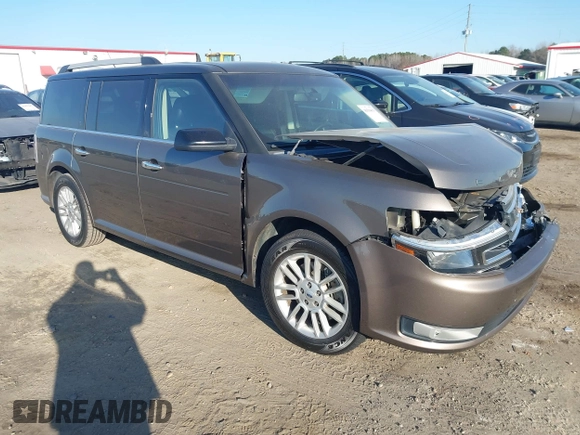 2019 Ford Flex SEL with VIN 2FMGK5C88KBA14006, listed as a IAAI auction lot 41504659 with 78,098 mi miles. Bid and sale history available at carsss.com. Image 1.