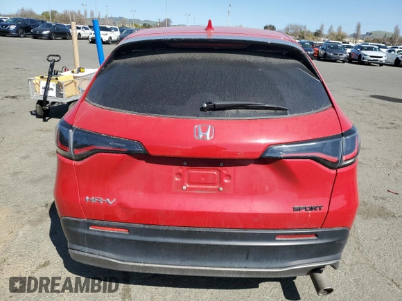 2023 Honda HR-V Sport with VIN 3CZRZ1H53PM720641, listed as a Copart auction lot 47342135 with Not Provided miles and Clean Title. Bid and sale history available at carsss.com. Image 6.