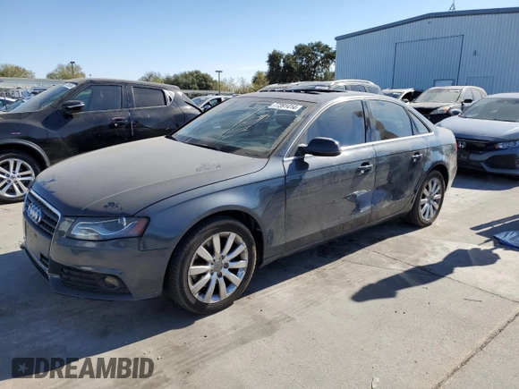 2010 Audi A4 2.0T Premium Plus with VIN WAUEFAFL5AN060370, listed as a Copart auction lot 77391414 with 103,409 mi miles and Salvage Title. Bid and sale history available at carsss.com. Image 1.