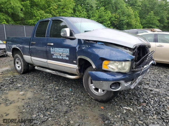 2003 Dodge Ram 1500 ST with VIN 1D7HU18Z93J510366, listed as a Copart auction lot 55017384 with 0 mi miles and Salvage Title. Bid and sale history available at carsss.com. Image 4.