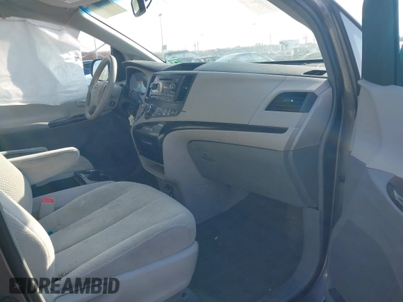 2014 Toyota Sienna LE AAS with VIN 5TDKK3DC5ES483532, listed as a IAAI auction lot 41905911 with 122,392 mi miles and . Bid and sale history available at DreamBid. Image 5.