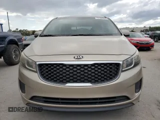 2015 Kia Sedona LX with VIN KNDMB5C14F6018486, listed as a Copart auction lot 72180404 with 74,447 mi miles and Salvage Title. Bid and sale history available at carsss.com. Image 5.