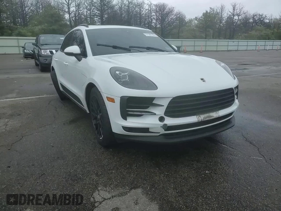 2019 Porsche Macan with VIN WP1AA2A54KLB04594, listed as a Copart auction lot 57502195 with 43,681 mi miles and Salvage title. Bid and sale history available at DreamBid. Image 14.