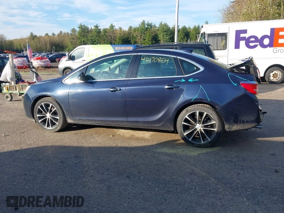 2016 Buick Verano Sport Touring с VIN 1G4PW5SK5G4169356, выставлен на аукционе IAAI как лот 42170864 с пробегом 82 467 миль миль и . История ставок и продаж доступна на DreamBid. Изображение 14.