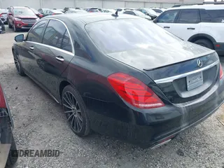 2015 Mercedes-Benz S-Class S 550 with VIN WDDUG8CB5FA133287, listed as a IAAI auction lot 41652775 with 55,788 mi miles. Bid and sale history available at carsss.com. Image 3.
