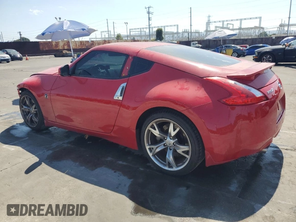2009 Nissan 370Z Touring with VIN JN1AZ44EX9M402480, listed as a Copart auction lot 74838314 with 0 mi miles and Salvage Title. Bid and sale history available at carsss.com. Image 2.
