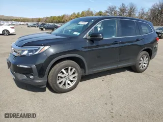 2019 Honda Pilot EX-L with VIN 5FNYF6H54KB100966, listed as a Copart auction lot 47895395 with 0 mi miles and Salvage Title. Bid and sale history available at carsss.com. Image 1.