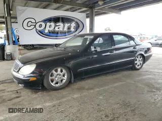 2001 Mercedes-Benz S 320/430/500 with VIN WDBNG75J91A177538, listed as a Copart auction lot 62434695 with Not provided miles and Clean title. Bid and sale history available at DreamBid. Image 1.