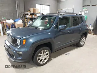2020 Jeep Renegade Latitude with VIN ZACNJBBBXLPL56884, listed as a IAAI auction lot 39932114 with 27,431 mi miles. Bid and sale history available at carsss.com. Image 17.