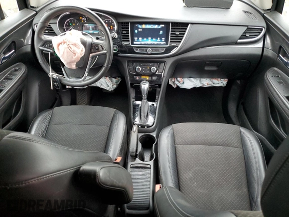 2017 Buick Encore Preferred with VIN KL4CJASB6HB216783, listed as a Copart auction lot 50818625 with 117,366 mi miles and Salvage title. Bid and sale history available at DreamBid. Image 8.