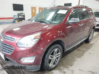 2016 Chevrolet Equinox LTZ with VIN 2GNFLGE35G6165645, listed as a IAAI auction lot 41731637 with 122,026 mi miles. Bid and sale history available at carsss.com. Image 2.