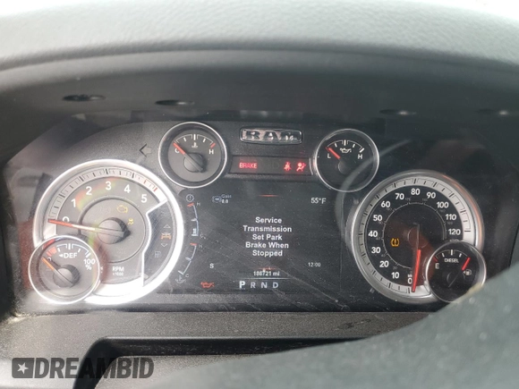 2015 Ram 1500 Outdoorsman with VIN 1C6RR7LM8FS547994, listed as a Copart auction lot 50080665 with 186,721 mi miles and Salvage title. Bid and sale history available at DreamBid. Image 9.
