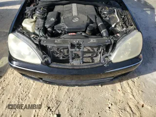 2004 Mercedes-Benz S-Class 5.0L with VIN WDBNG75J44A428972, listed as a Copart auction lot 47454035 with 2,558 mi miles and Salvage Title. Bid and sale history available at carsss.com. Image 11.
