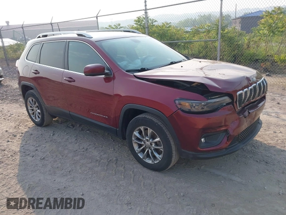 2020 Jeep Cherokee Latitude Plus z VIN 1C4PJMLB6LD585258, wystawiony jako IAAI lot #42411918 z przebiegiem 42 097 mil mil oraz . Historia ofert i sprzedaży dostępna na DreamBid. Obrazek 1.