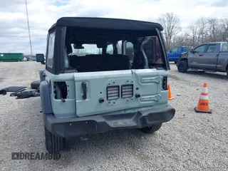 2024 Jeep Wrangler Willys with VIN 1C4PJXDG6RW331770, listed as a IAAI auction lot 41879849 with 6,100 mi miles and . Bid and sale history available at carsss.com. Image 6.