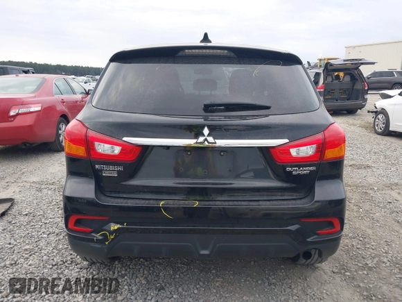 2019 Mitsubishi Outlander Sport ES 2.0 with VIN JA4AP3AU5KU024416, listed as a IAAI auction lot 41043336 with 109,992 mi miles. Bid and sale history available at carsss.com. Image 16.