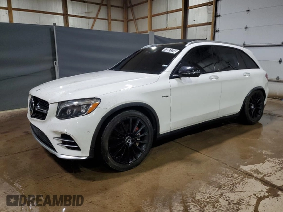2017 Mercedes-Benz GLC with VIN WDC0G6EB2HF200115, listed as a Copart auction lot 75861374 with 128,278 mi miles and Clean Title. Bid and sale history available at carsss.com. Image 1.