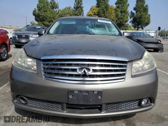 2007 Infiniti M Sport with VIN JNKAY01E77M302135, listed as a Copart auction lot 75959464 with 186,491 mi miles and Salvage Title. Bid and sale history available at DreamBid. Image 5.