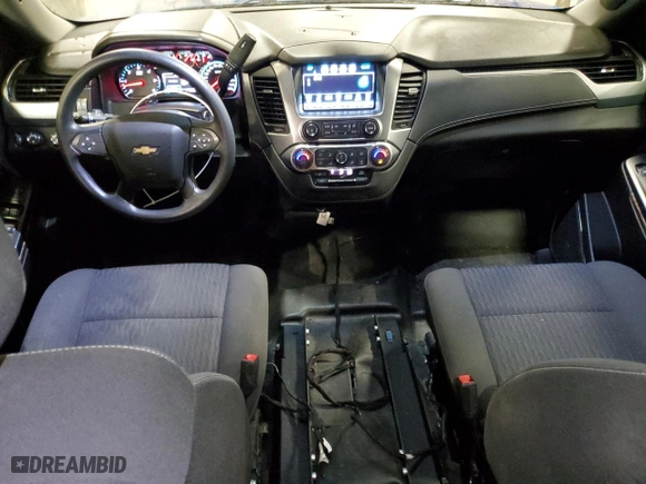 2018 Chevrolet Tahoe Commercial with VIN 1GNSKDEC6JR312258, listed as a Copart auction lot 47268985 with 117,782 mi miles and Clean Title. Bid and sale history available at carsss.com. Image 8.