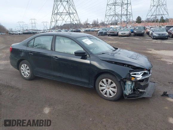 2012 Volkswagen Jetta S with VIN 3VW1K7AJ0CM311201, listed as a IAAI auction lot 41510173 with 125,480 mi miles and . Bid and sale history available at DreamBid. Image 1.