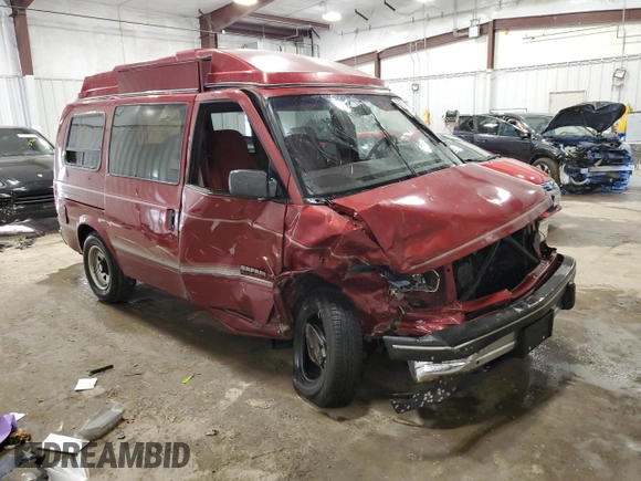 1992 GMC Safari z VIN 1GDEL19W2NB539396, wystawiony jako Copart lot #79221434 z przebiegiem 99 406 mil mil oraz Nie do naprawy • Non repairable. Historia ofert i sprzedaży dostępna na DreamBid. Obrazek 4.