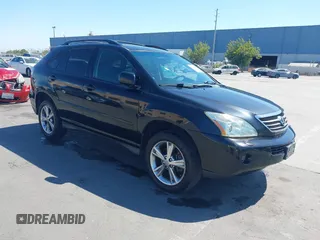 2006 Lexus RX 400h z VIN JTJHW31U860038831, wystawiony jako IAAI lot #42608956 z przebiegiem 164 633 mil mil oraz . Historia ofert i sprzedaży dostępna na DreamBid. Obrazek 1.