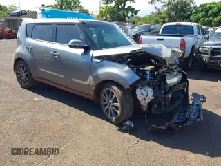 2018 Kia Soul ! with VIN KNDJX3AA5J7561683, listed as a IAAI auction lot 40957017 with 23,217 mi miles. Bid and sale history available at carsss.com. Image 1.